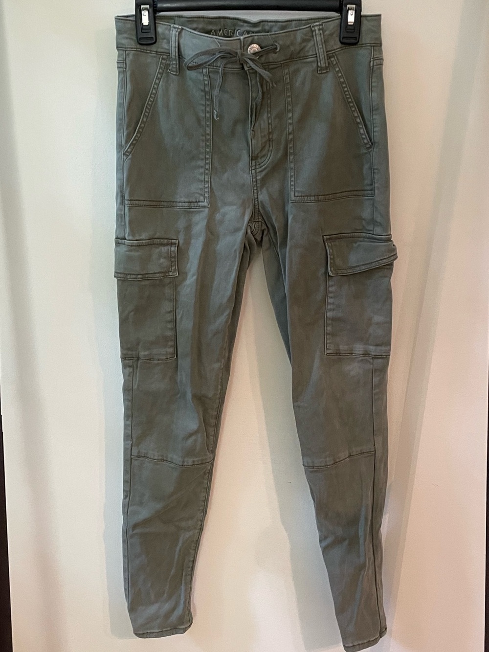 American Eagle | NWOT | Sage Green Skinny Leg Utility Cargo Pants